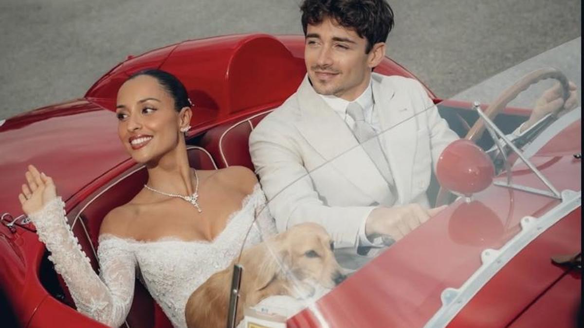 ¿El coche más caro en una boda? El Ferrari de Charles Leclerc que desafía los récords