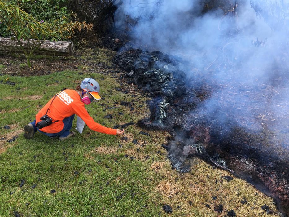 Erupción del volcán Kilauea en Hawái