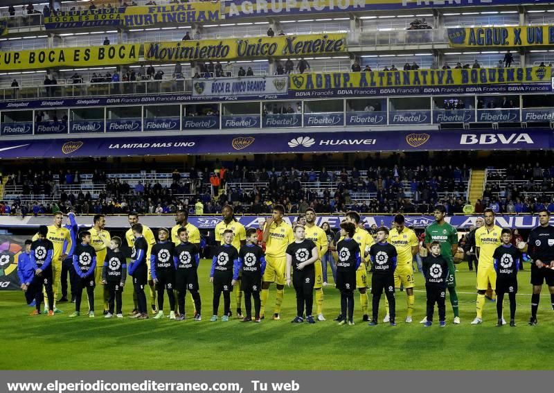 Las imágenes del partido del Villarreal en La Bombonera