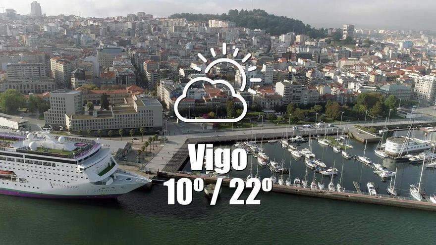 El tiempo en Vigo: previsión meteorológica para hoy, miércoles 17 de abril