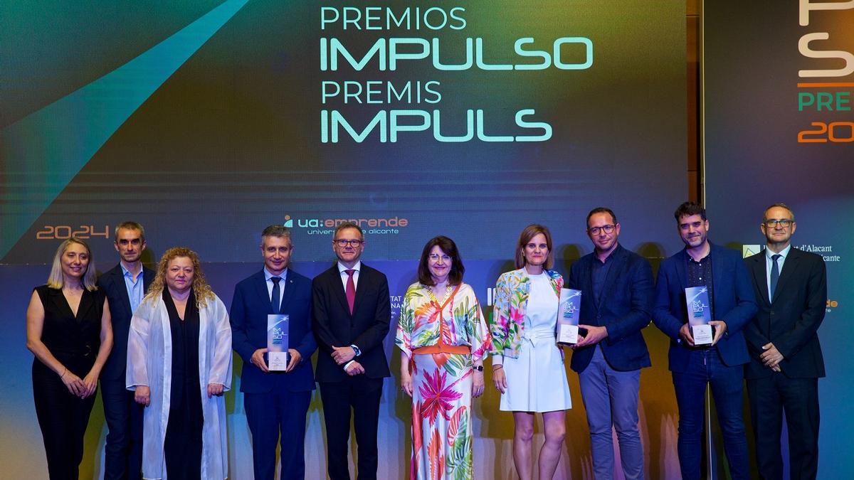 Imagen de la gala de entrega de los premios Impulso 2024