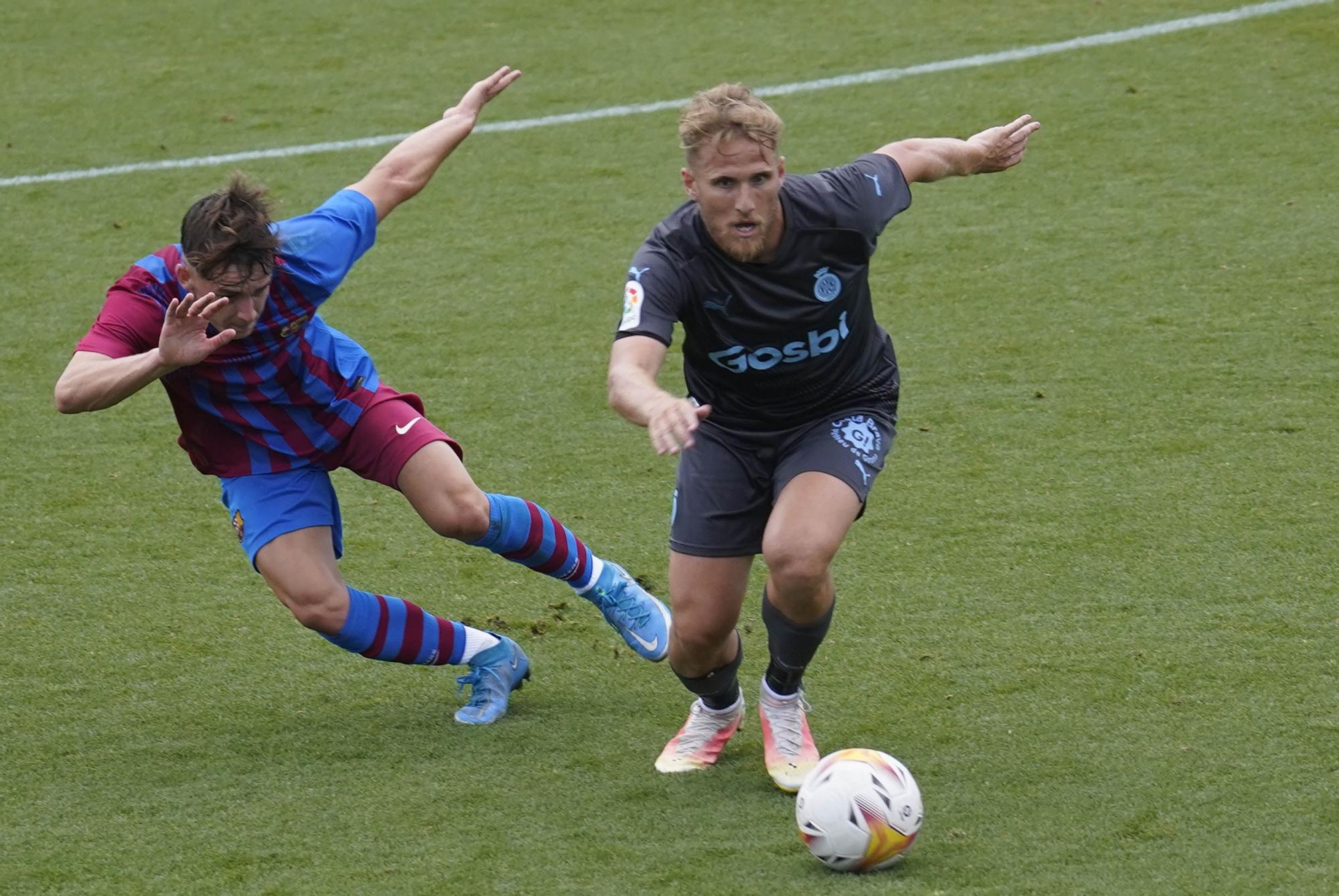 El Girona - Barça B en imatges