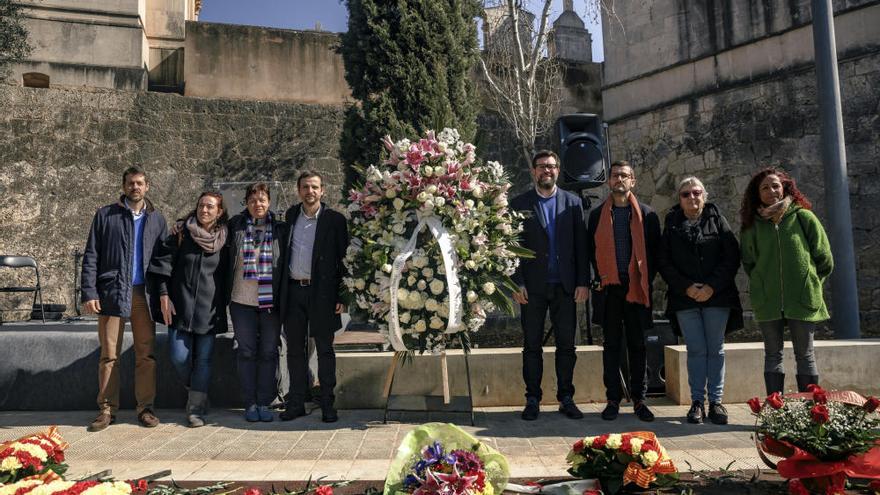 Acto homenaje de la Asociación de Memoria Histórica