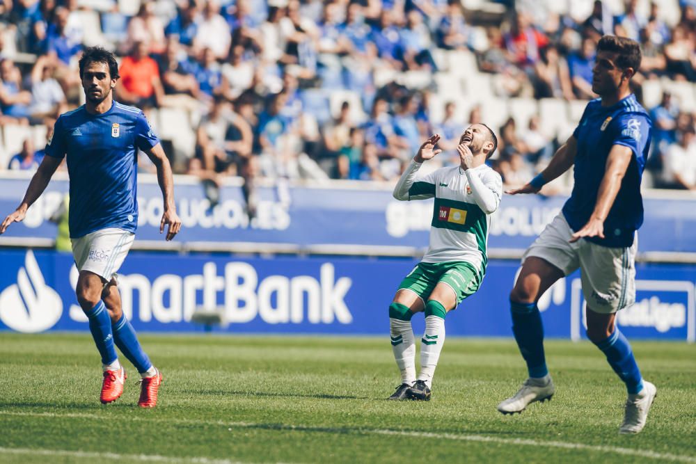 El Elche asalta Oviedo con dos goles de Yacine