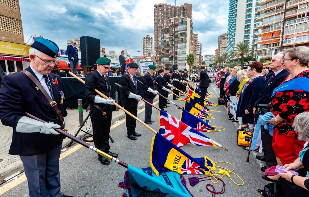 Los británicos celebran en Benidorm el Poppy Appeal