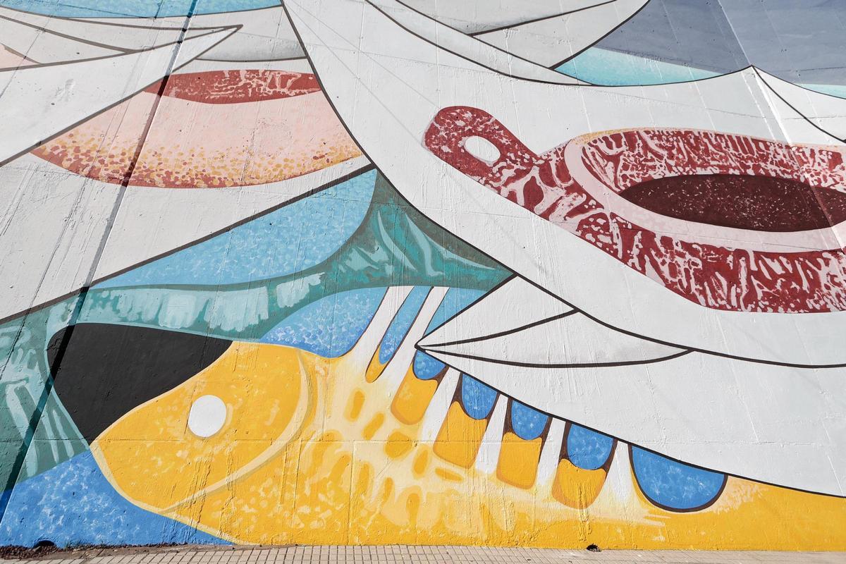 El mural de Candelaria