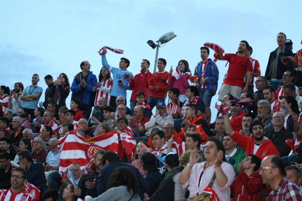 L'afició del Girona a Montilivi