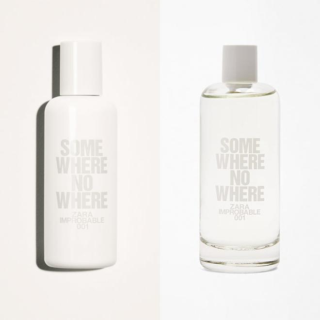 Eau de toilette 'Somewhere Nowhere', de Zara