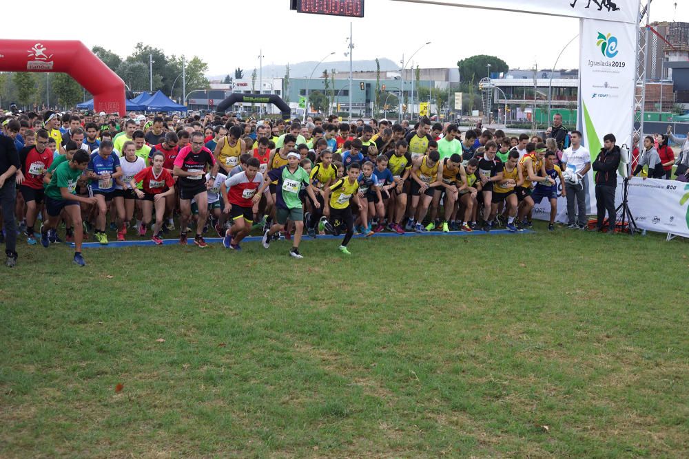 Més de dos mil participants a la 41a Cursa Popular d'Igualada