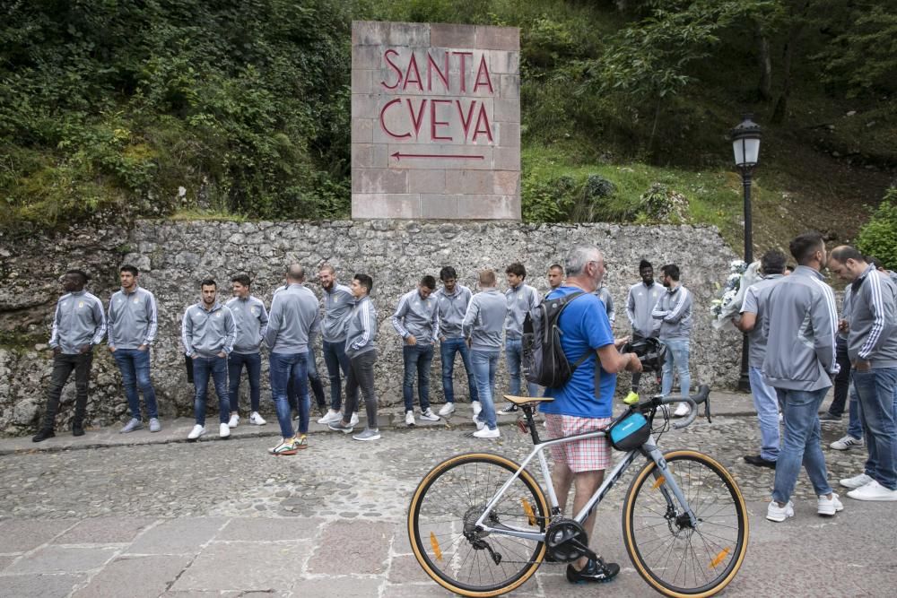 La visita del Oviedo a Covadonga