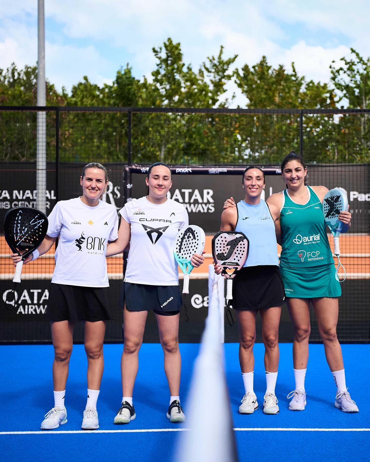 Ari y Andrea se vieron sorprendidas por Vero y Marina