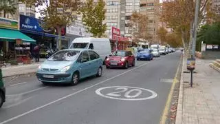 Benidorm añade un carril a la avenida de Bélgica para aliviar los problemas de tráfico