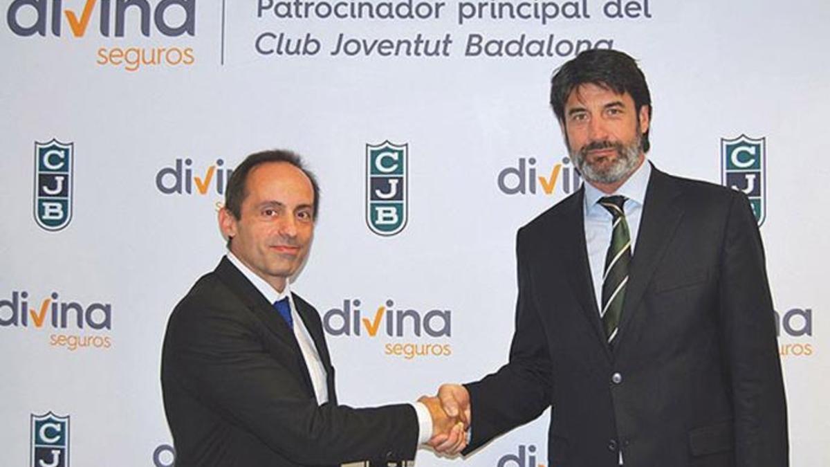 Armando Nieto y Jordi Villacampa sellan el acuerdo de patrocinio