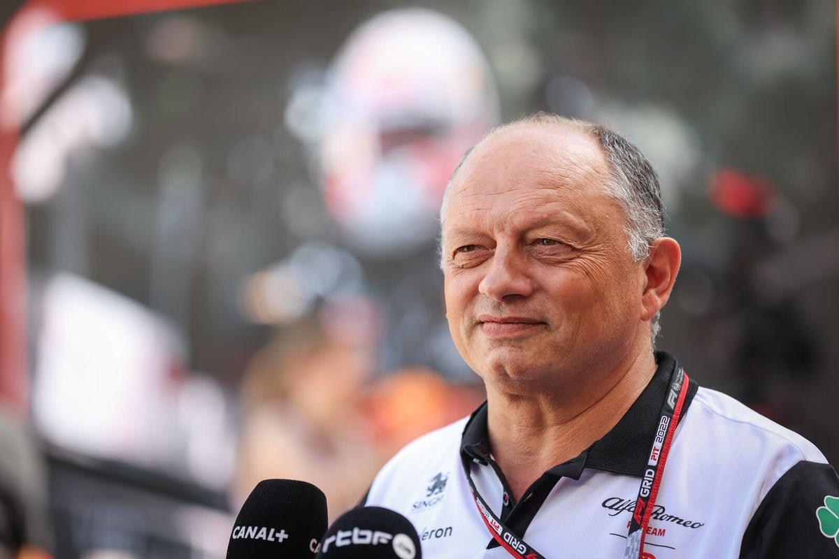 Frédéric Vasseur, jefe del equipo Alfa Romeo, es el máximo favorito a reemplazar a Mattia Binotto en Ferrari