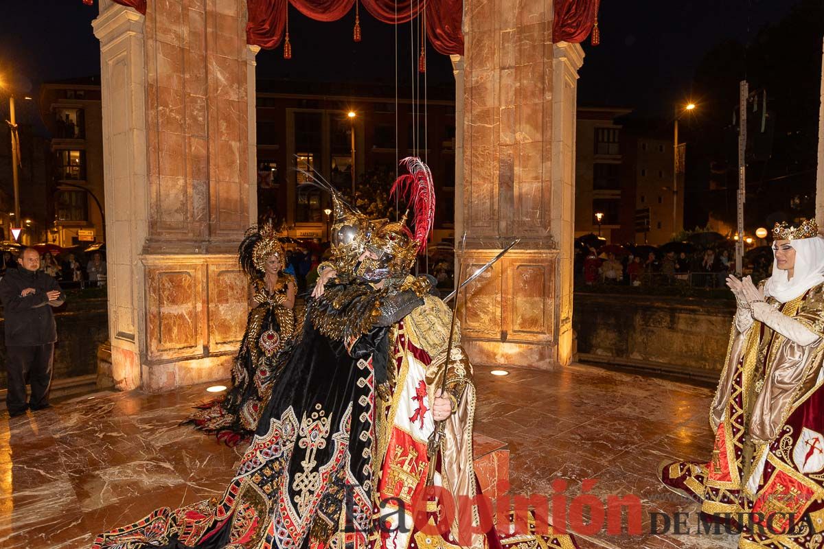 Desfile de Moros y cristianos y parlamento en las Fiestas de Caravaca