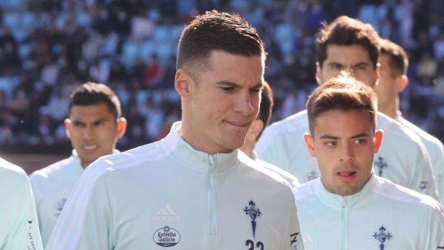 El Celta aparta provisionalmente a Santi Mina tras la sentencia de prisión