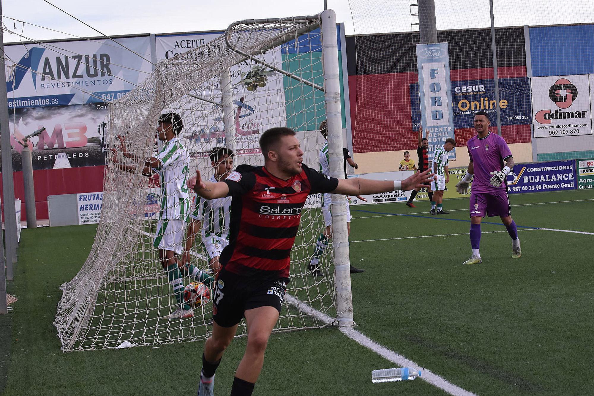 El Salerm Puente Genil - Córdoba CF B de Tercera RFEF, en imágenes