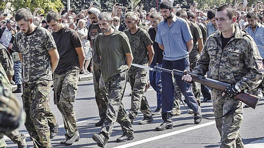 Imagen del EjÃ©rcito ucraniano, que mantiene un conflicto armado en la frontera con Rusia.