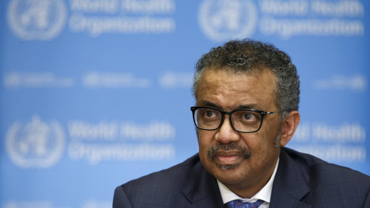 Imagen de archivo del director general de la OMS, Tedros Adhanom Ghebreyesus.