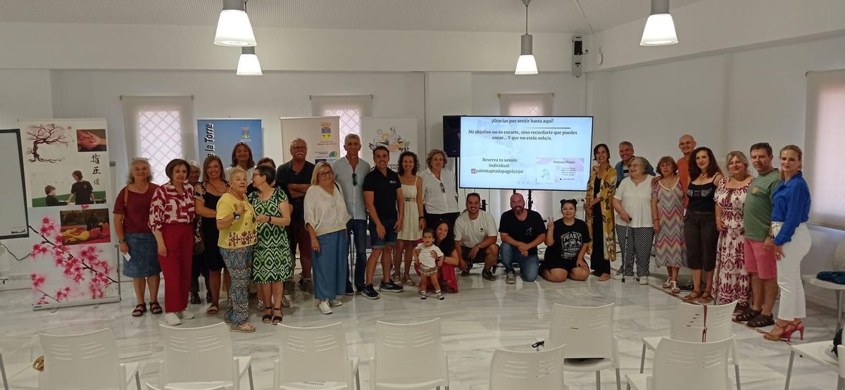 Paloma Prada presentó su nueva iniciativa empresarial el sábado en el vivero municipal de Alhaurín de la Torre.