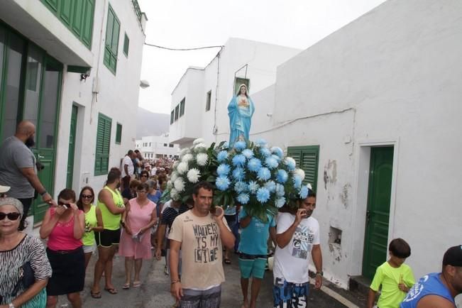 Procesión de las Fiestas de Famara 2016