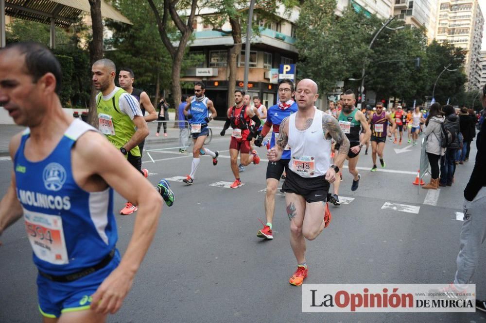 Murcia Maratón. Salida