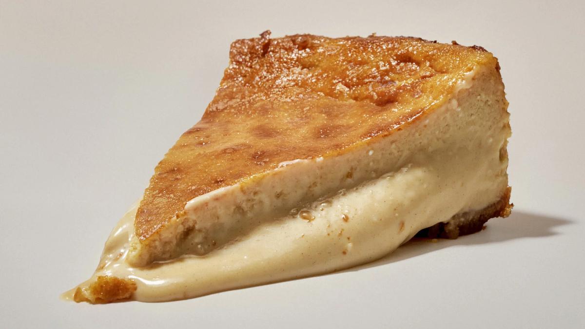 Tarta de queso clásico elaborada en Luna &amp; Wanda.