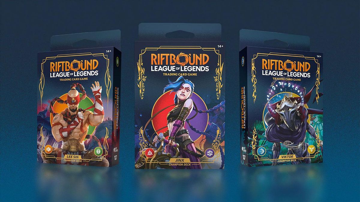 Las cartas de 'League of Legends'.