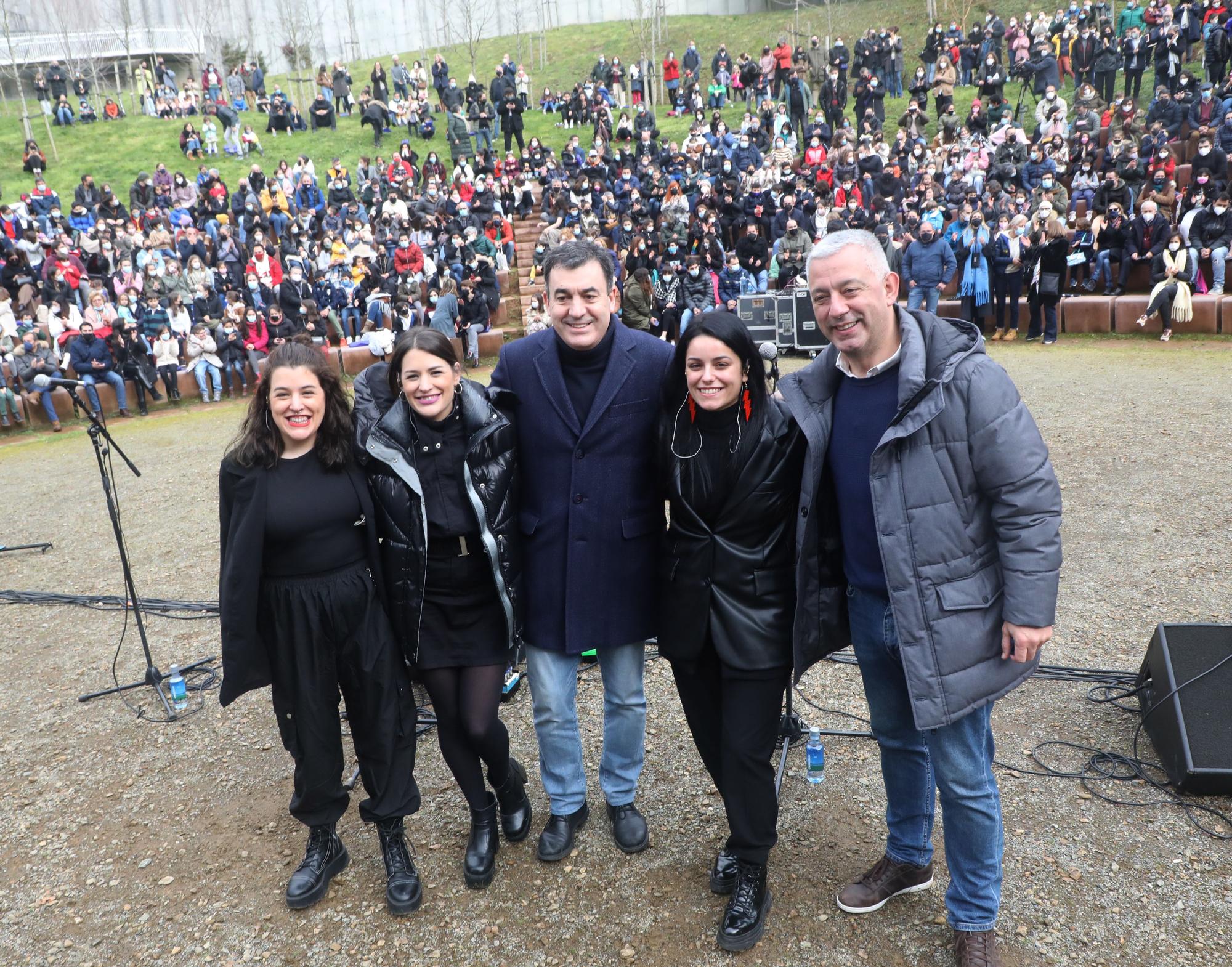 Así foi a última actuación de Tanxugueiras en Compostela