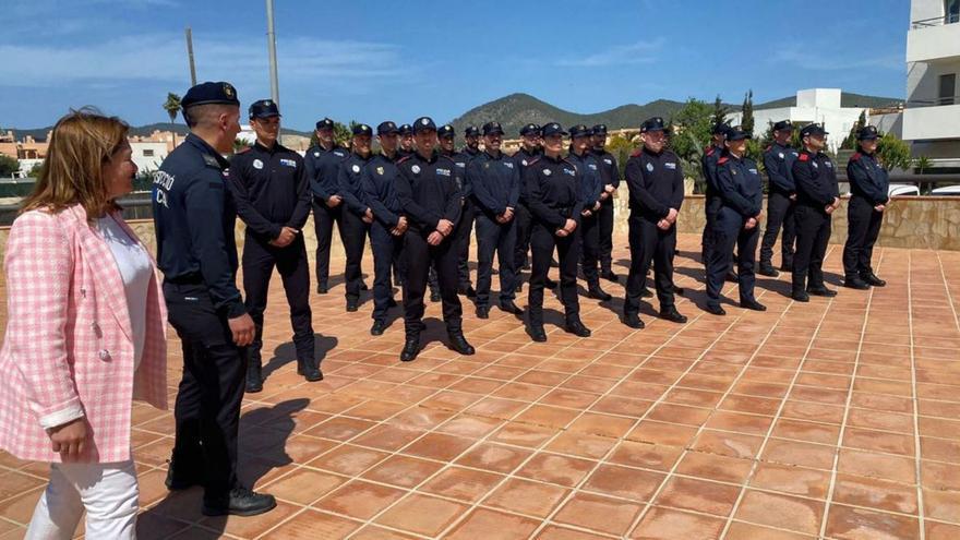 Tercera promoción de policías locales formados en Ibiza
