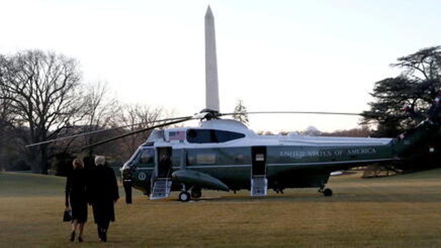 Trump deixa la Casa Blanca: &quot;Han estat quatre anys increïbles&quot;