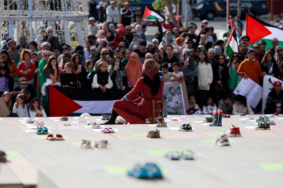 Todas las imágenes de la manifestación por Palestina en Ibiza