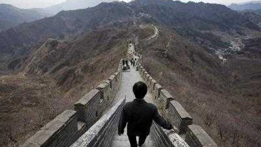 Fotografía de archivo de la Gran Muralla China