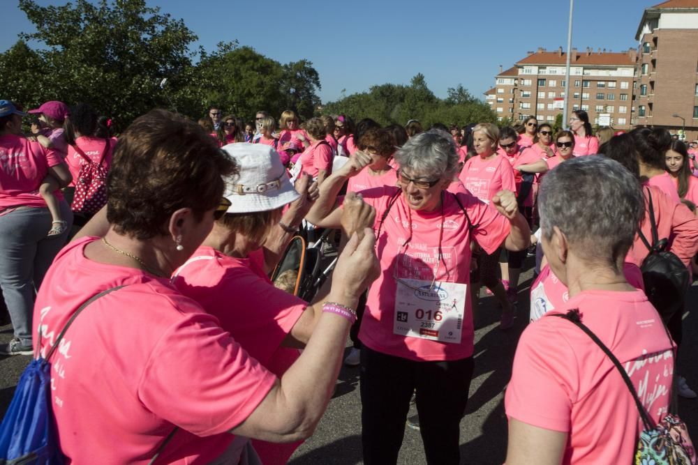 Participantes en la carrera