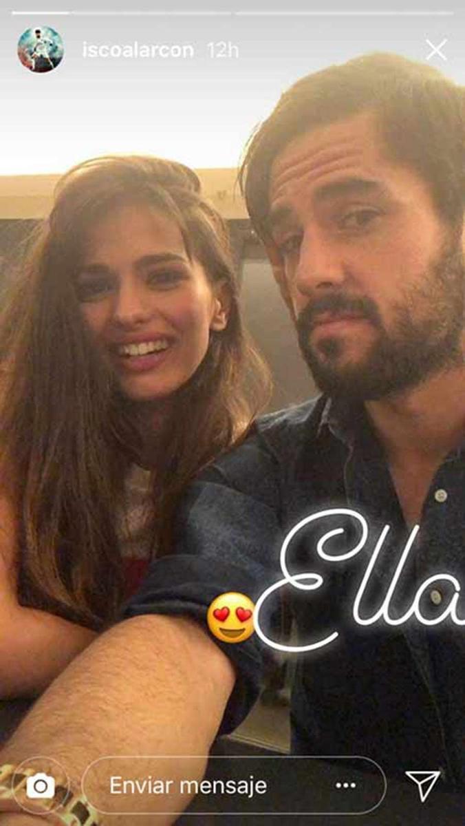 Isco Alarcón y Sara Sálamo en Instagram