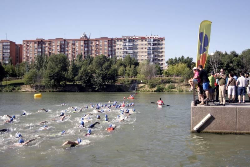 Fotogalería del II Triatlón de Zaragoza