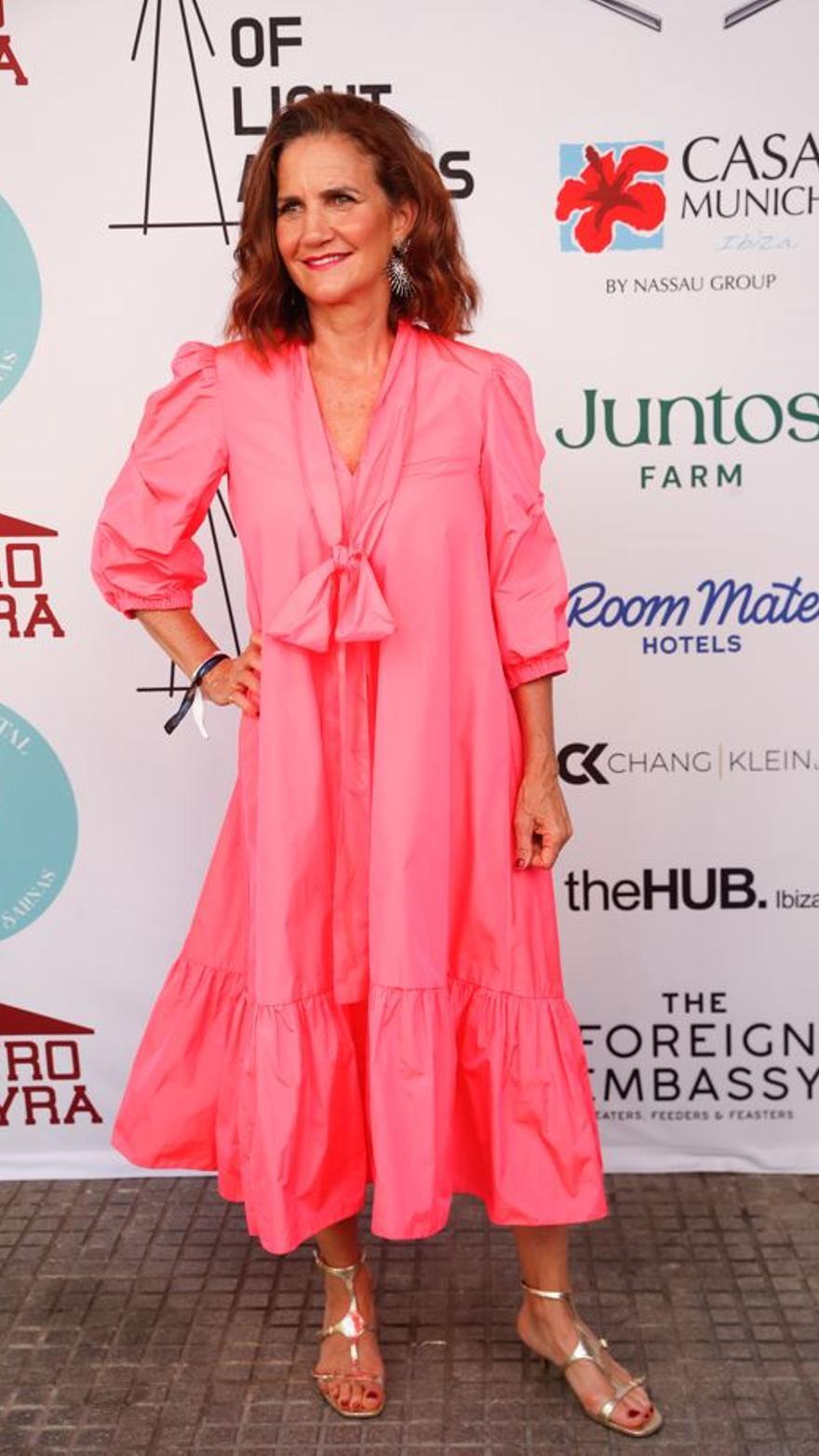 Samantha Vallejo Najera en el festival de cine Ray of Ligth Awards.