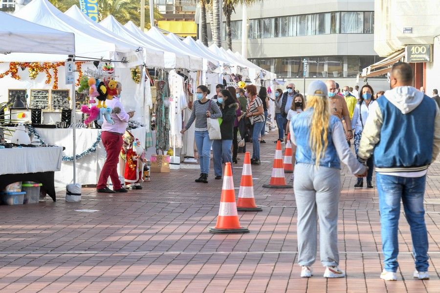 Feria comercial 'Un invierno al Solajero' en la Plaza Saulo Torón