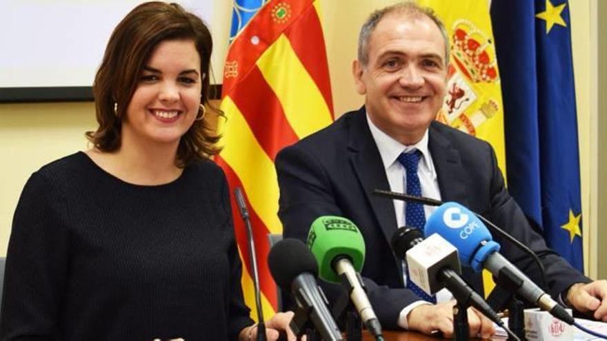 Sandra Gómez y Antonio Bernabé presentaron la propuesta de València en la feria Fitur.