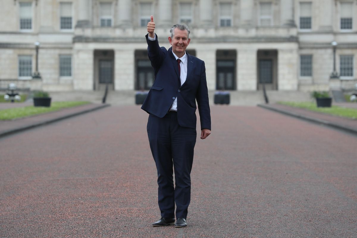El futur ministre principal nord-irlandès fixa com a objectiu «tombar» el protocol del Brexit El futur ministre principal nord-irlandès fixa com a objectiu «tombar» el protocol del Brexit