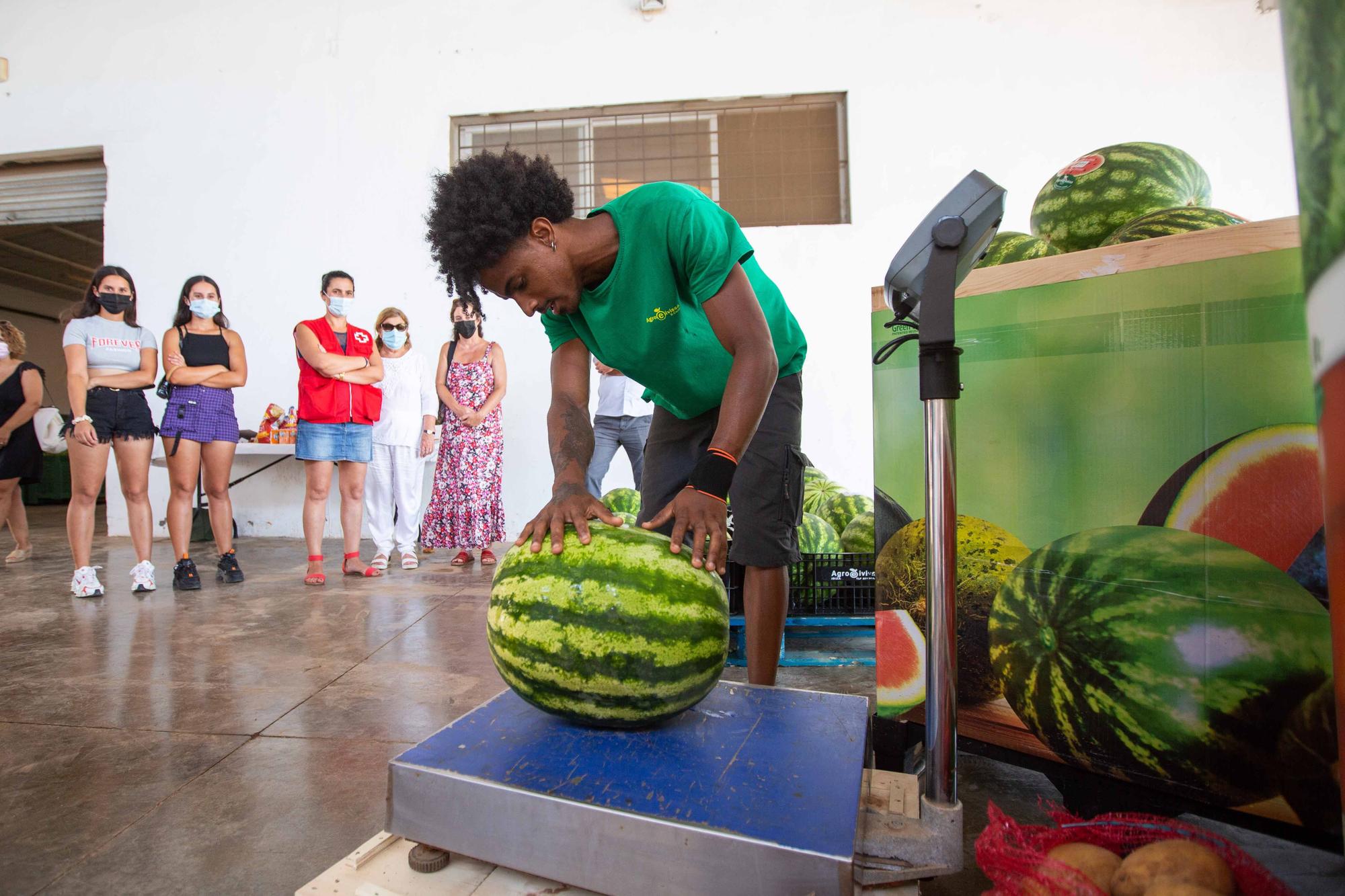 La ‘sandía más grande del mundo’ pesa 20 kilos y es de es Canar