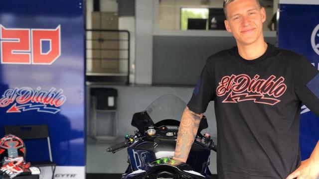 Fabio Quartararo, de test en Paul Ricard
