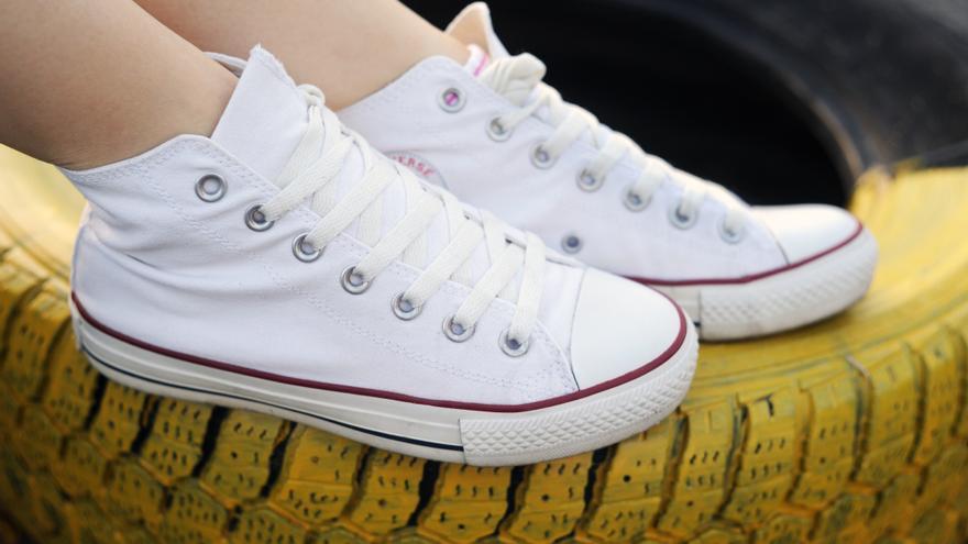 Cómo las Converse blancas | siempre con trucos