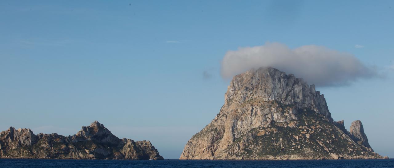 Imagen de los islotes de es Vedrà y es Vedranell.