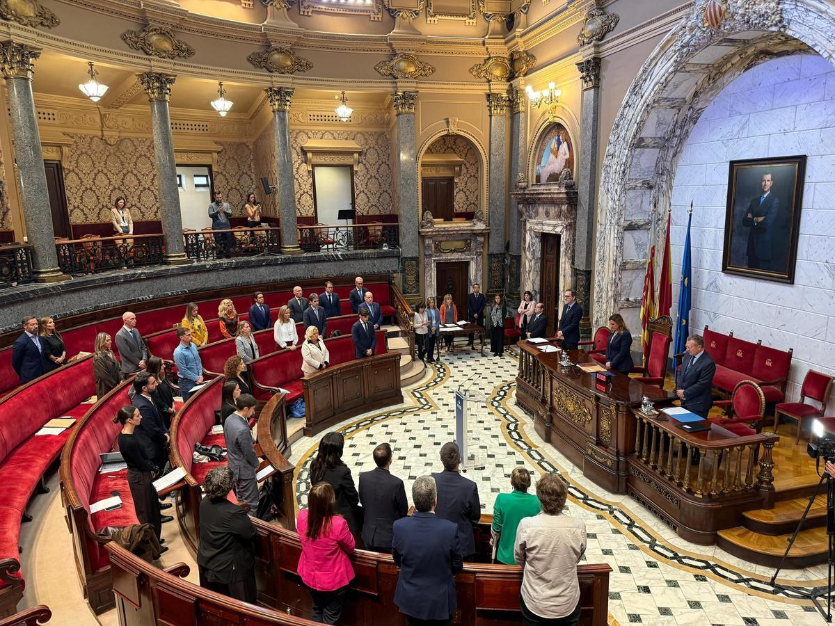 Minuto de silencio en el pleno del ayuntamiento