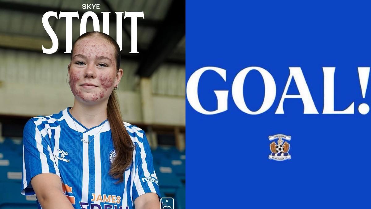 Skye Stout, en el Kilmarnock