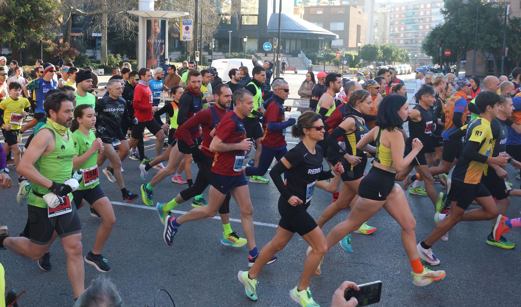 Explosión valencianista en la carrera Runners Ciudad de Valencia