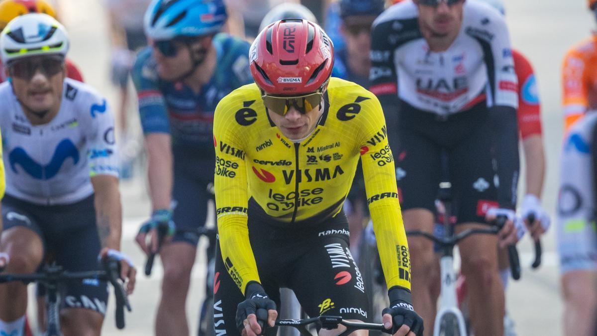 Vingegaard: "Esperábamos un día loco pero no tanto"