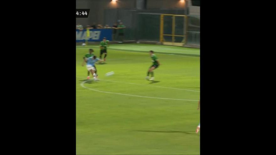 El recital del exvalencianista Hugo González en el Sassuolo - RC Celta