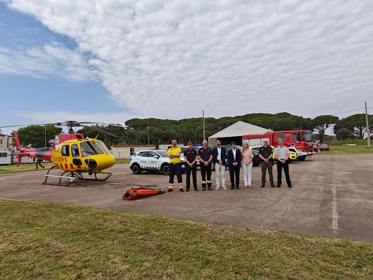 Les imatges de la presentació de la campanya forestal